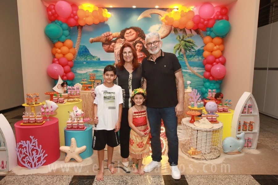 ANIVERSÁRIO DE 5 ANOS DE HELENA RODRIGUES TINTI – “MOANA, UM MAR DE AVENTURAS” - Eloisa Mattos