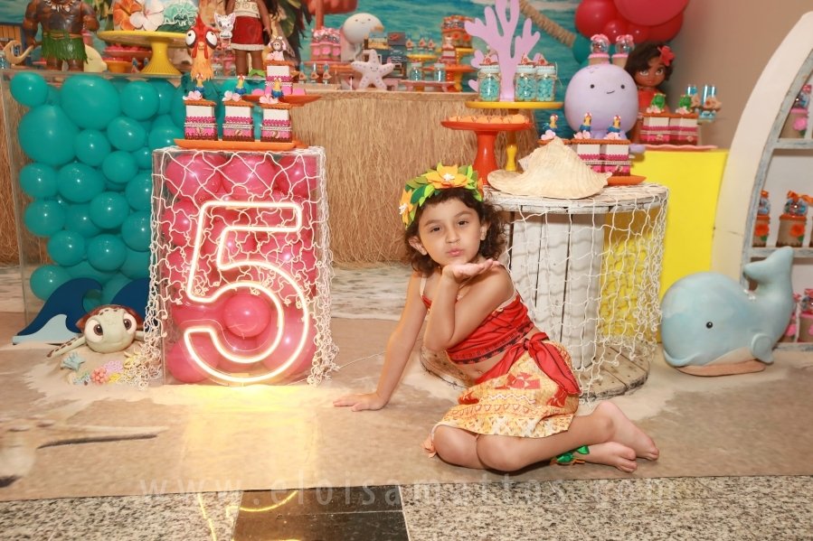 ANIVERSÁRIO DE 5 ANOS DE HELENA RODRIGUES TINTI – “MOANA, UM MAR DE AVENTURAS” - Eloisa Mattos