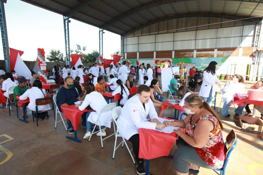 Moradores do Município de Guapiaçu Recebem Atendimento e Orientações Gratuitos na 4ª Caravana da Saúde