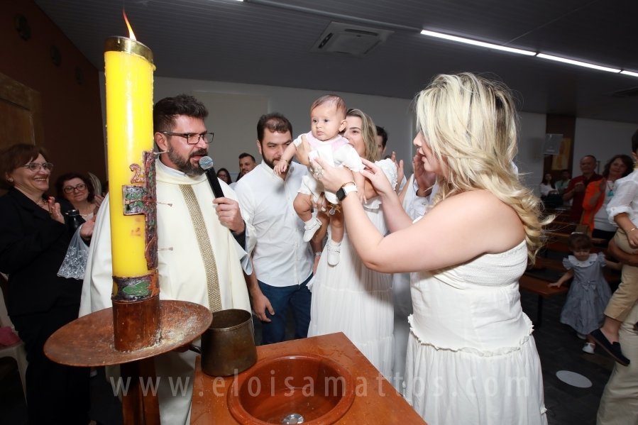 BATIZADO DE AMANDA DURIGAN SIRIANI RODRIGUES SAMARA – IGREJA MARIA MÃE DE DEUS - Eloisa Mattos