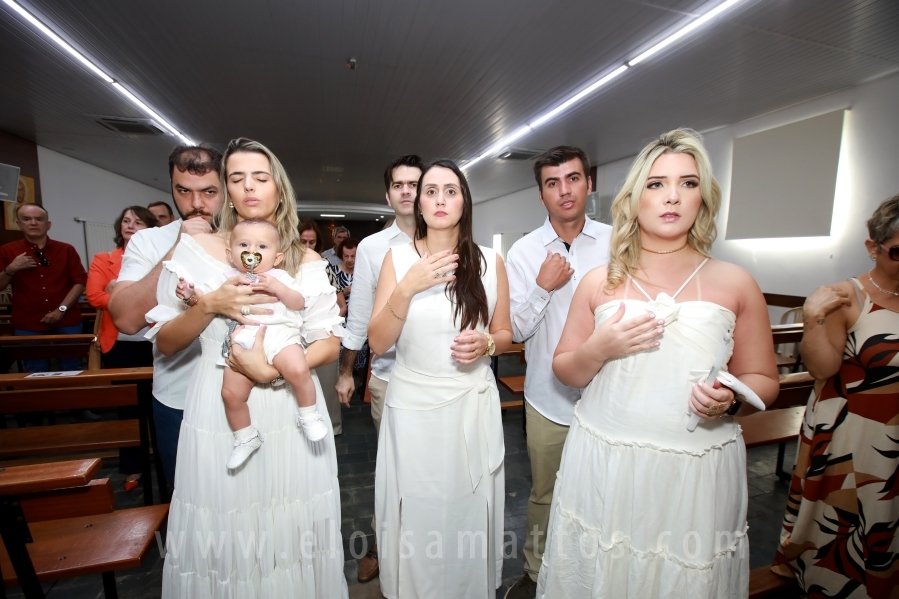 BATIZADO DE AMANDA DURIGAN SIRIANI RODRIGUES SAMARA – IGREJA MARIA MÃE DE DEUS - Eloisa Mattos