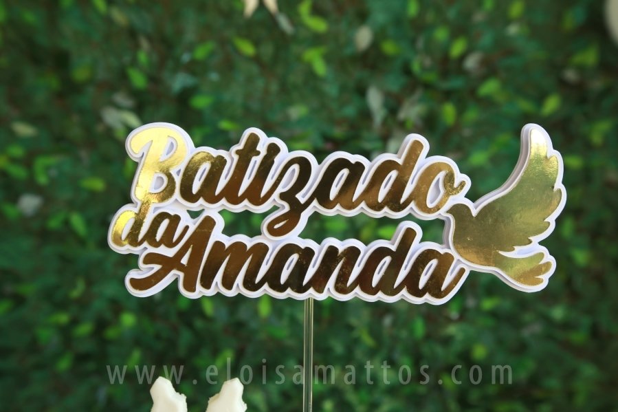 BATIZADO DE AMANDA DURIGAN SIRIANI RODRIGUES SAMARA – IGREJA MARIA MÃE DE DEUS - Eloisa Mattos
