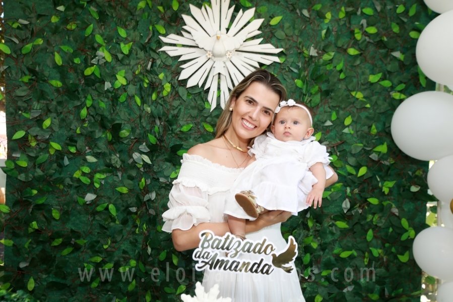 BATIZADO DE AMANDA DURIGAN SIRIANI RODRIGUES SAMARA – IGREJA MARIA MÃE DE DEUS - Eloisa Mattos