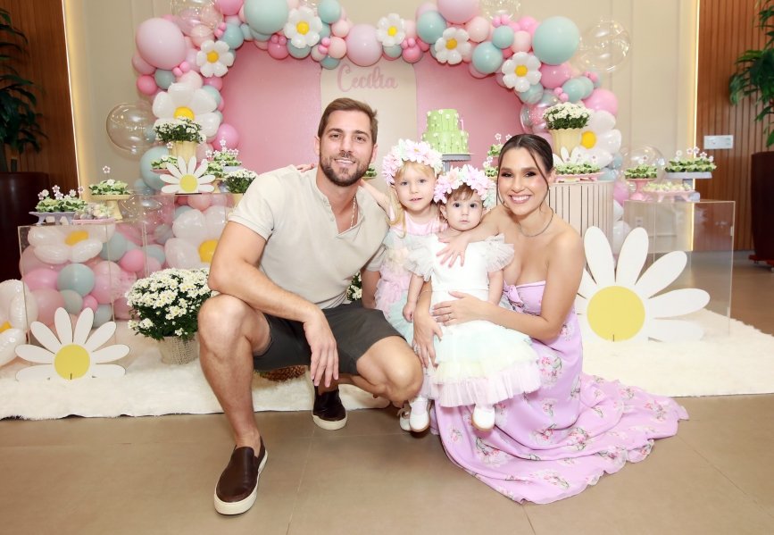 ANIVERSÁRIO DE 1 ANO DA CECÍLIA ZAFANI ARID – “MARGARIDAS” - Eloisa Mattos