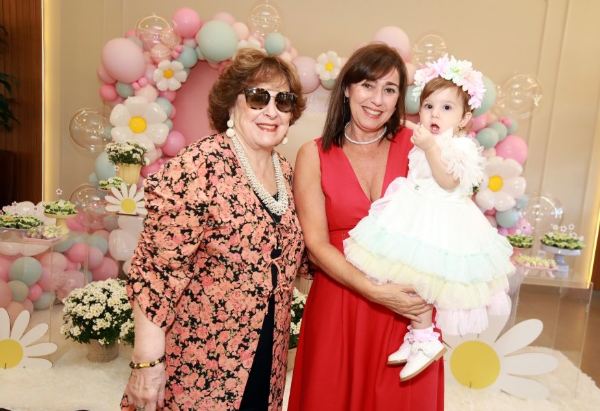 ANIVERSÁRIO DE 1 ANO DA CECÍLIA ZAFANI ARID – “MARGARIDAS” - Eloisa Mattos