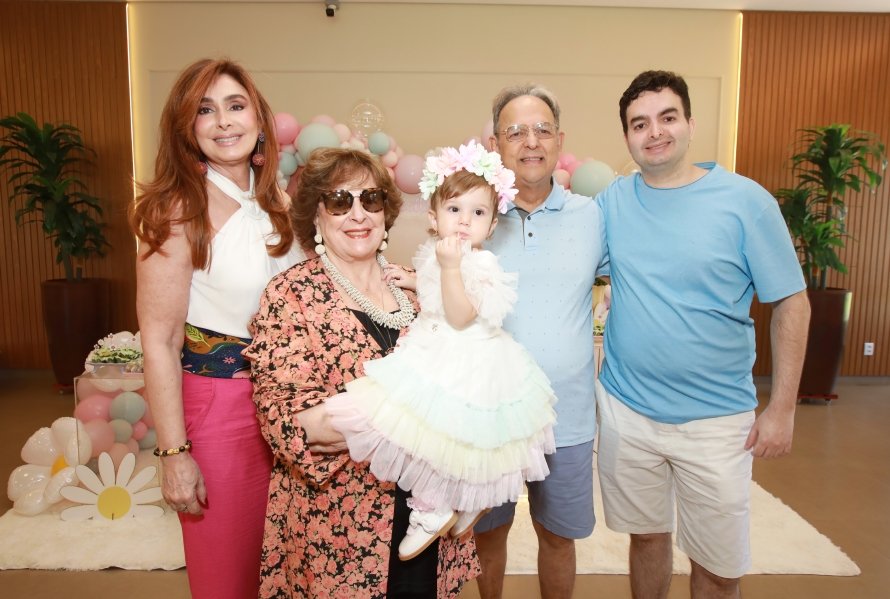 ANIVERSÁRIO DE 1 ANO DA CECÍLIA ZAFANI ARID – “MARGARIDAS” - Eloisa Mattos