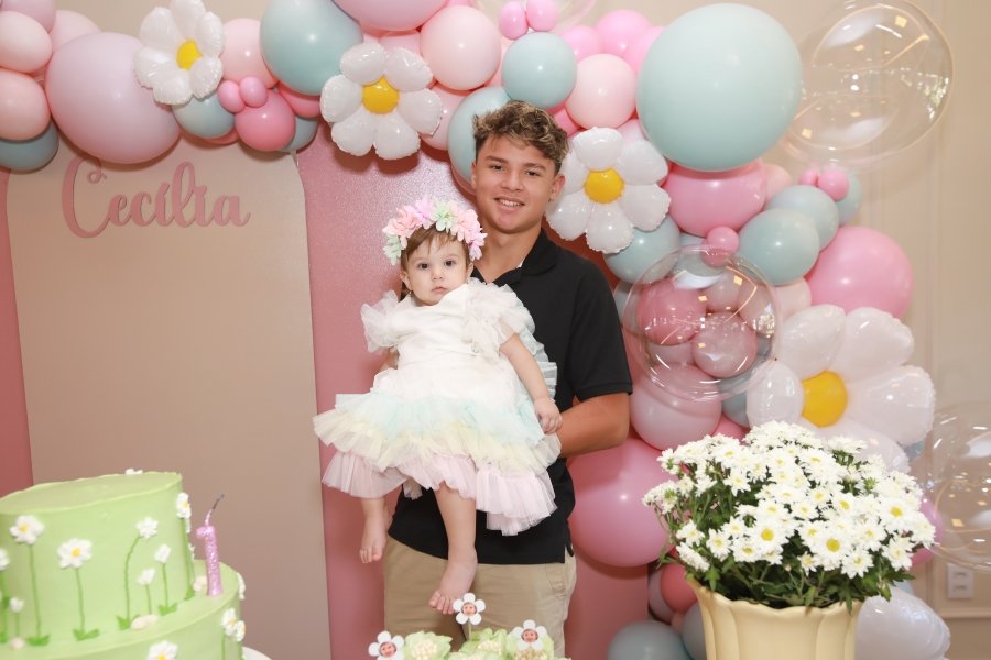 ANIVERSÁRIO DE 1 ANO DA CECÍLIA ZAFANI ARID – “MARGARIDAS” - Eloisa Mattos