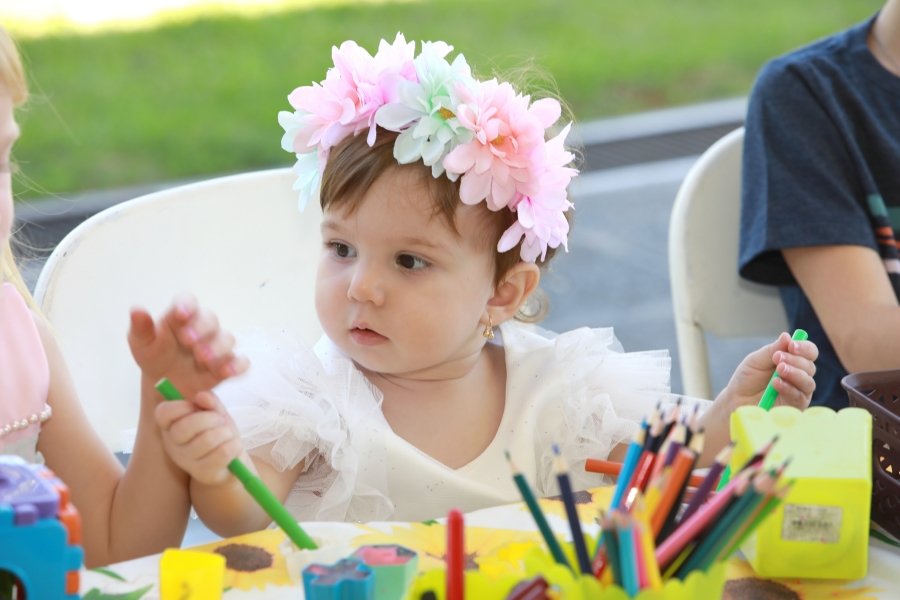 ANIVERSÁRIO DE 1 ANO DA CECÍLIA ZAFANI ARID – “MARGARIDAS” - Eloisa Mattos