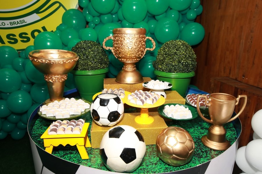 ANIVERSÁRIO DE LUIZ ENZO MELO DA SILVA – 11 ANOS – TEMA MIRASSOL FUTEBOL CLUBE - Eloisa Mattos