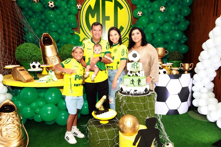 ANIVERSÁRIO DE LUIZ ENZO MELO DA SILVA – 11 ANOS – TEMA MIRASSOL FUTEBOL CLUBE - Eloisa Mattos