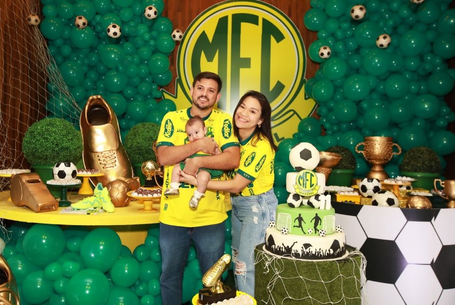 ANIVERSÁRIO DE LUIZ ENZO MELO DA SILVA – 11 ANOS – TEMA MIRASSOL FUTEBOL CLUBE - Eloisa Mattos