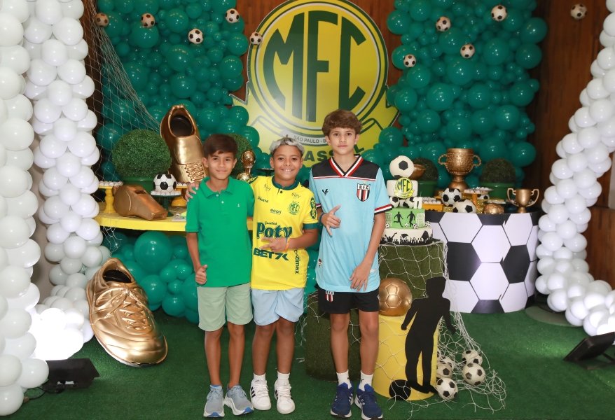 ANIVERSÁRIO DE LUIZ ENZO MELO DA SILVA – 11 ANOS – TEMA MIRASSOL FUTEBOL CLUBE - Eloisa Mattos