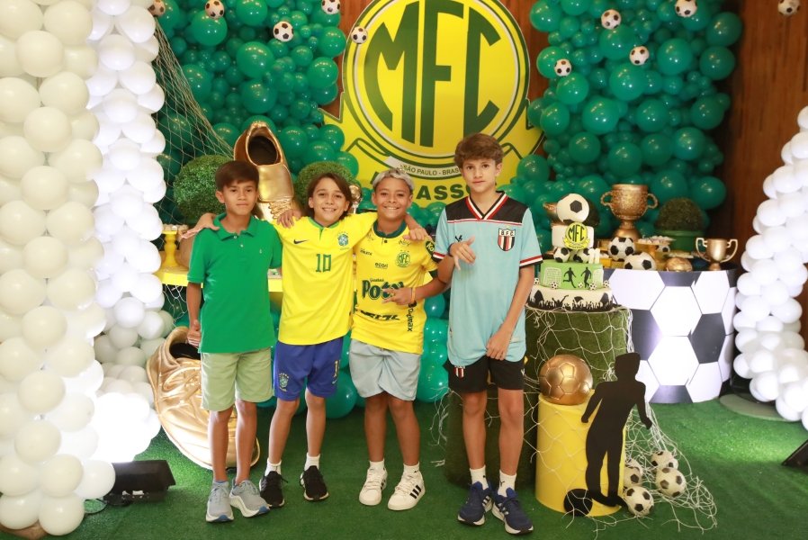 ANIVERSÁRIO DE LUIZ ENZO MELO DA SILVA – 11 ANOS – TEMA MIRASSOL FUTEBOL CLUBE - Eloisa Mattos