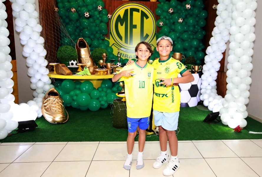 ANIVERSÁRIO DE LUIZ ENZO MELO DA SILVA – 11 ANOS – TEMA MIRASSOL FUTEBOL CLUBE - Eloisa Mattos