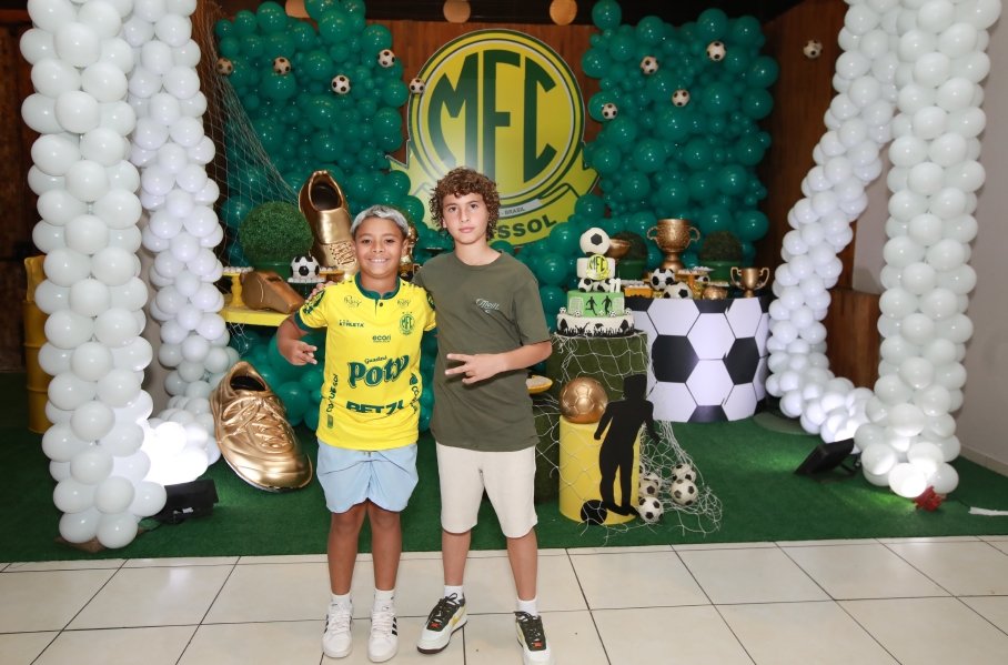 ANIVERSÁRIO DE LUIZ ENZO MELO DA SILVA – 11 ANOS – TEMA MIRASSOL FUTEBOL CLUBE - Eloisa Mattos