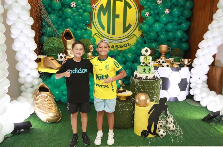 ANIVERSÁRIO DE LUIZ ENZO MELO DA SILVA – 11 ANOS – TEMA MIRASSOL FUTEBOL CLUBE - Eloisa Mattos