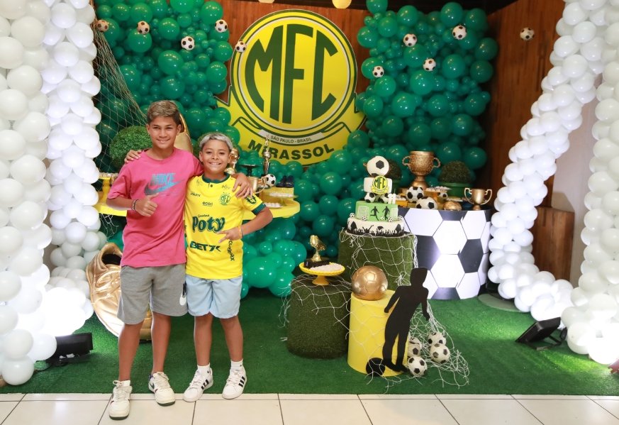 ANIVERSÁRIO DE LUIZ ENZO MELO DA SILVA – 11 ANOS – TEMA MIRASSOL FUTEBOL CLUBE - Eloisa Mattos