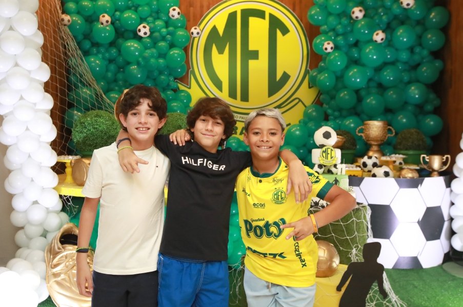 ANIVERSÁRIO DE LUIZ ENZO MELO DA SILVA – 11 ANOS – TEMA MIRASSOL FUTEBOL CLUBE - Eloisa Mattos