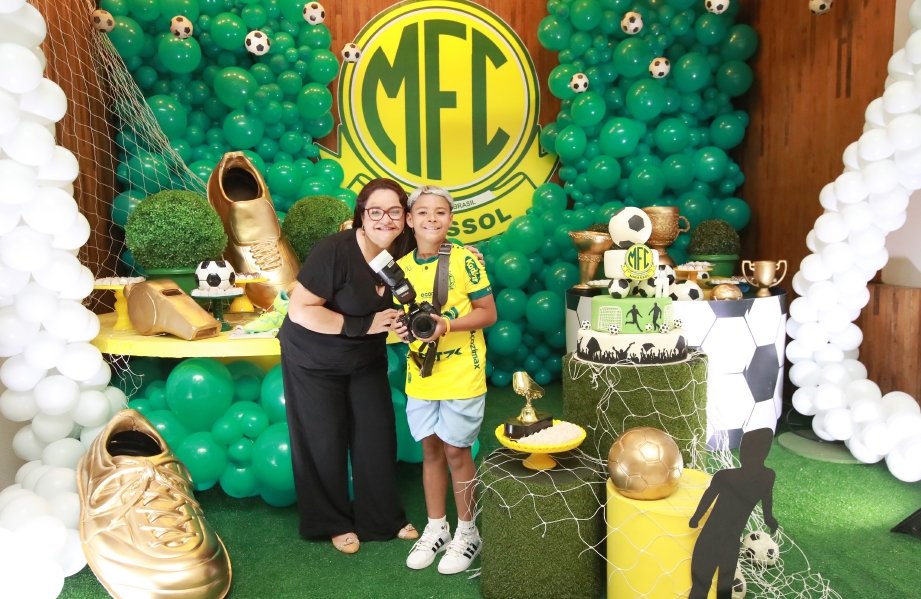 ANIVERSÁRIO DE LUIZ ENZO MELO DA SILVA – 11 ANOS – TEMA MIRASSOL FUTEBOL CLUBE - Eloisa Mattos