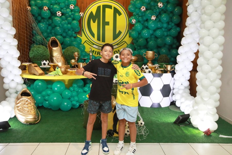 ANIVERSÁRIO DE LUIZ ENZO MELO DA SILVA – 11 ANOS – TEMA MIRASSOL FUTEBOL CLUBE - Eloisa Mattos