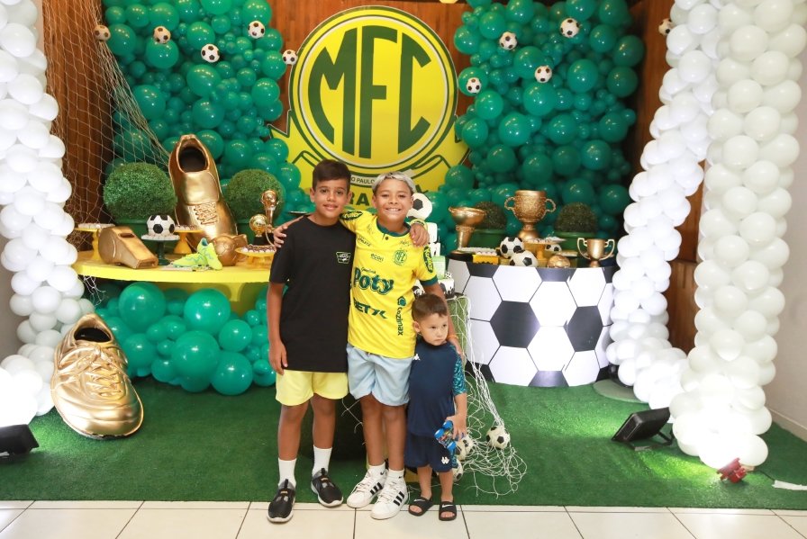 ANIVERSÁRIO DE LUIZ ENZO MELO DA SILVA – 11 ANOS – TEMA MIRASSOL FUTEBOL CLUBE - Eloisa Mattos