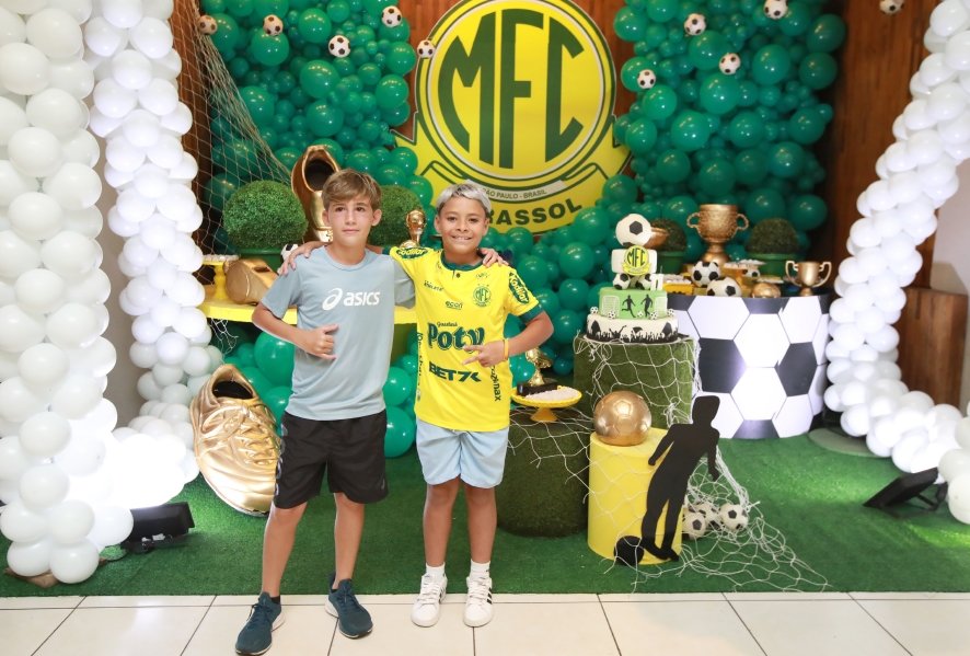 ANIVERSÁRIO DE LUIZ ENZO MELO DA SILVA – 11 ANOS – TEMA MIRASSOL FUTEBOL CLUBE - Eloisa Mattos