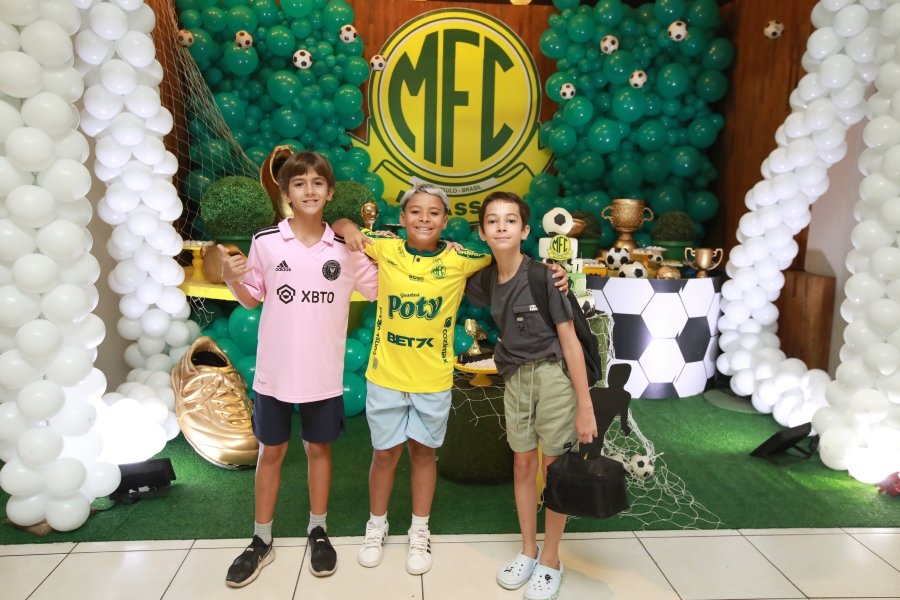 ANIVERSÁRIO DE LUIZ ENZO MELO DA SILVA – 11 ANOS – TEMA MIRASSOL FUTEBOL CLUBE - Eloisa Mattos