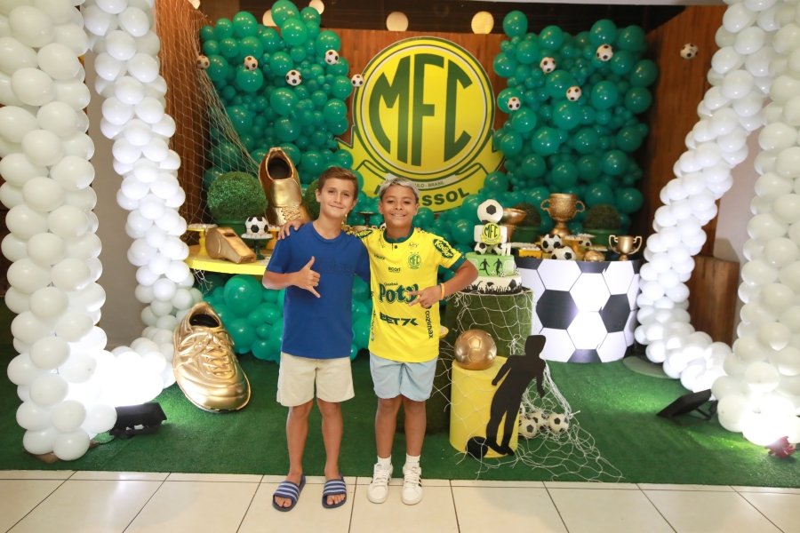 ANIVERSÁRIO DE LUIZ ENZO MELO DA SILVA – 11 ANOS – TEMA MIRASSOL FUTEBOL CLUBE - Eloisa Mattos