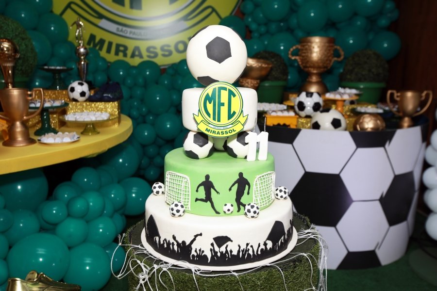 ANIVERSÁRIO DE LUIZ ENZO MELO DA SILVA – 11 ANOS – TEMA MIRASSOL FUTEBOL CLUBE - Eloisa Mattos