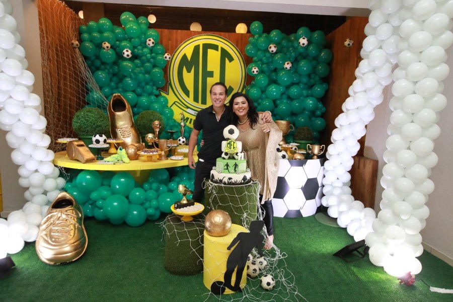 ANIVERSÁRIO DE LUIZ ENZO MELO DA SILVA – 11 ANOS – TEMA MIRASSOL FUTEBOL CLUBE - Eloisa Mattos