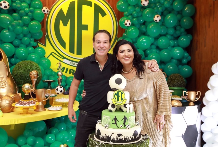 ANIVERSÁRIO DE LUIZ ENZO MELO DA SILVA – 11 ANOS – TEMA MIRASSOL FUTEBOL CLUBE - Eloisa Mattos
