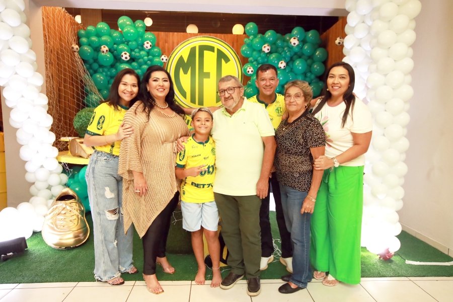 ANIVERSÁRIO DE LUIZ ENZO MELO DA SILVA – 11 ANOS – TEMA MIRASSOL FUTEBOL CLUBE - Eloisa Mattos
