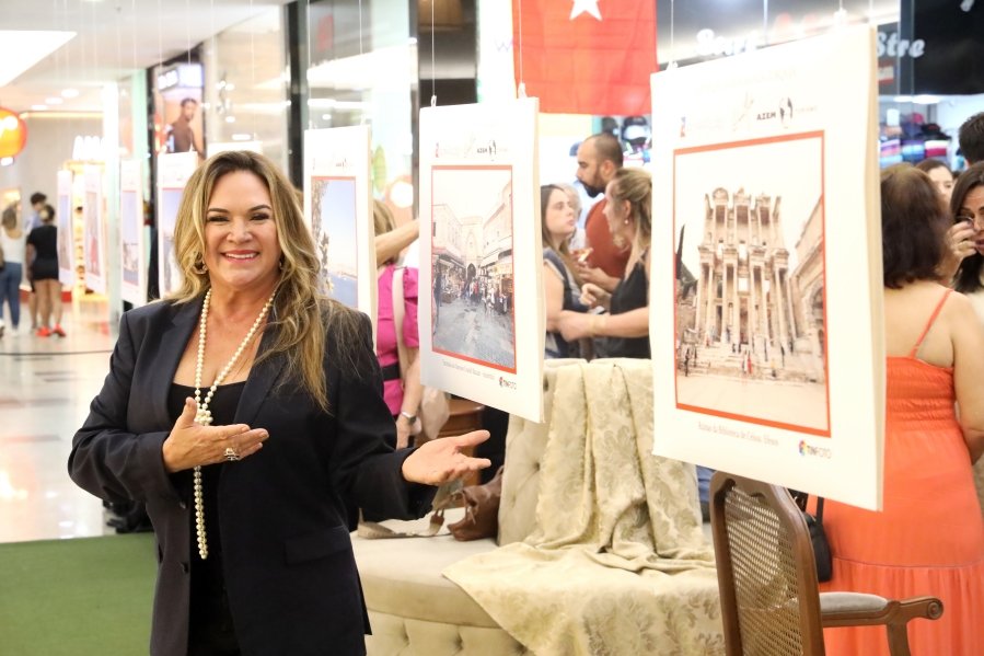 COQUETEL DE ABERTURA DA 4ª EDIÇÃO DA EXPOSIÇÃO FOTOGRÁFICA “PAÍSES E SUAS CULTURAS” TURQUIA 2019/RIOPRETO SHOPPING - Eloisa Mattos