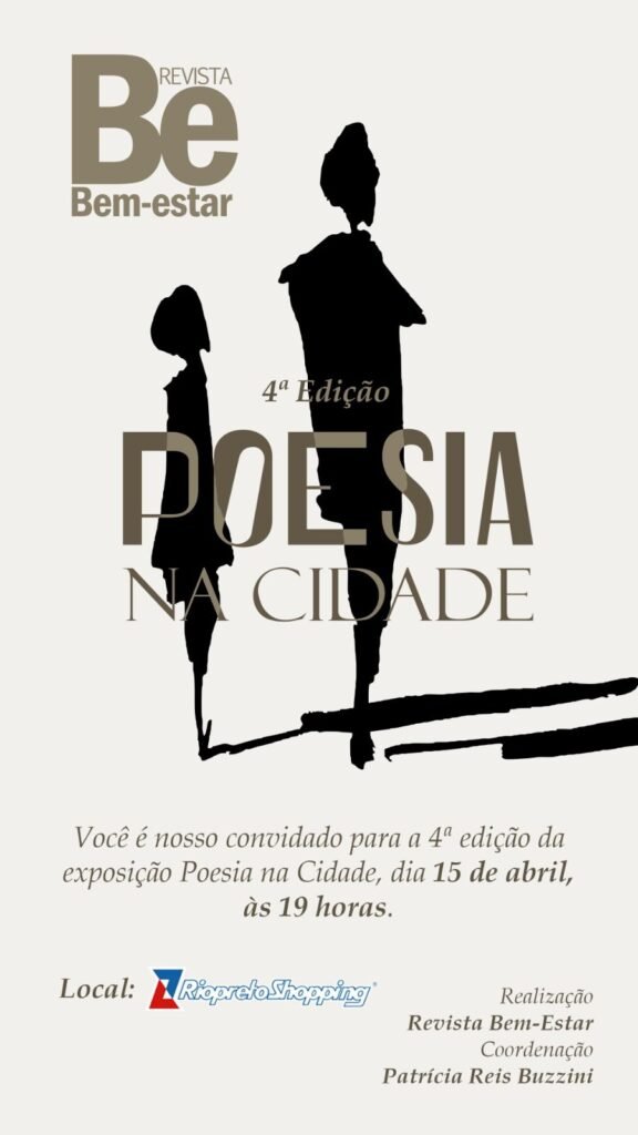Revista Bem-Estar Lança Mostra “Poesia na Cidade”