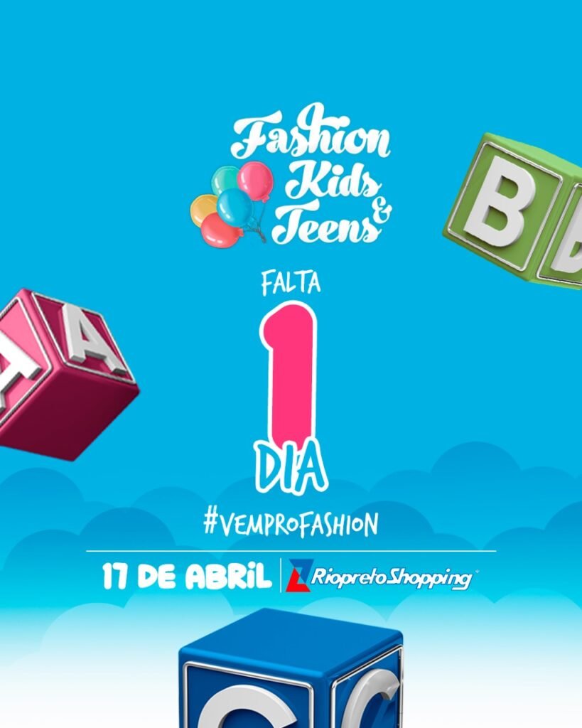 Fashion Kids e Teens Traz Coleções de Outubro Inverno de Lojas do Rio Preto Shopping