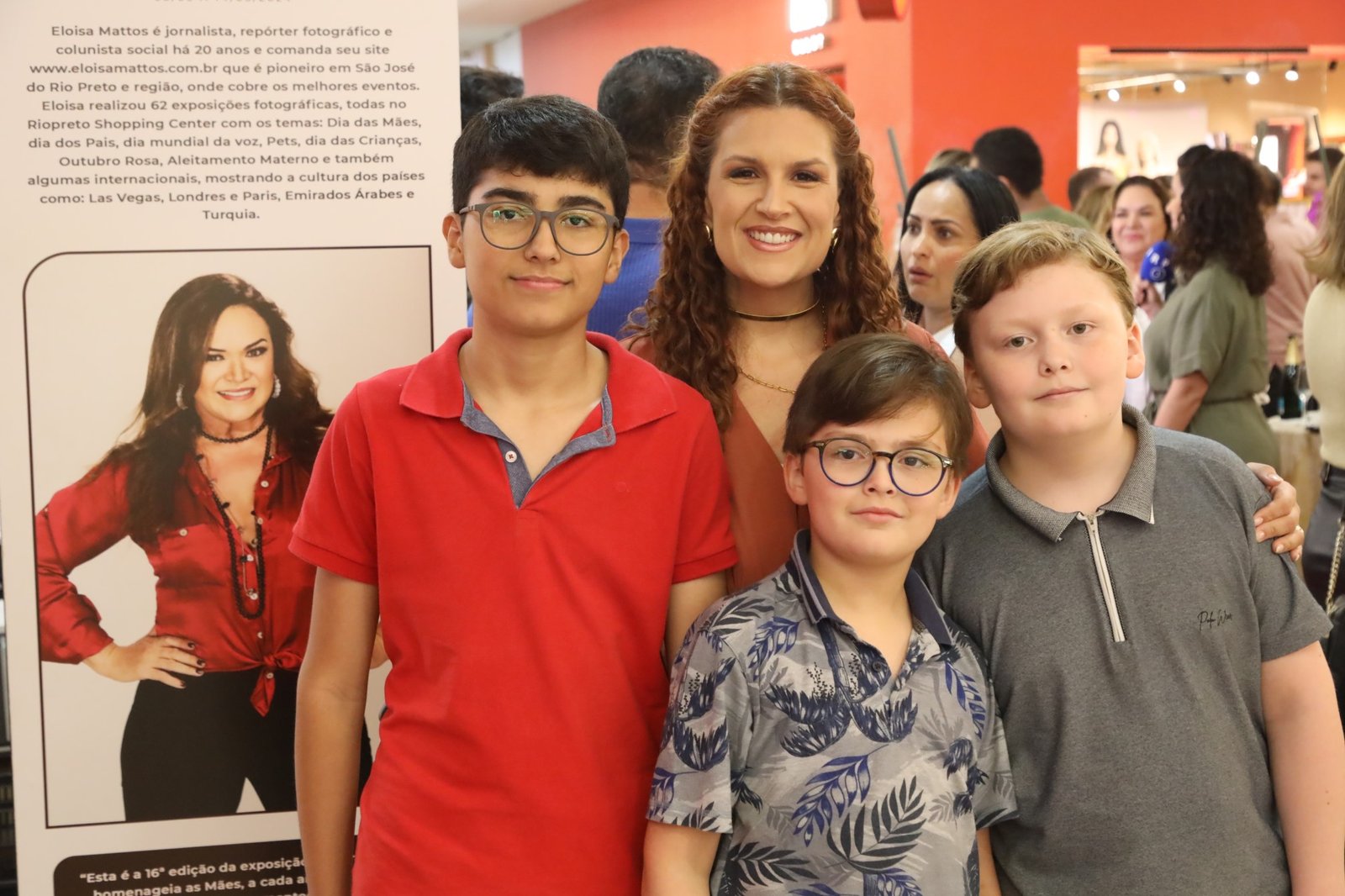 COQUETEL 16ª EDIÇÃO “MÃES E FILHOS EM FOCO” NO RIOPRETO SHOPPING CENTER - Eloisa Mattos