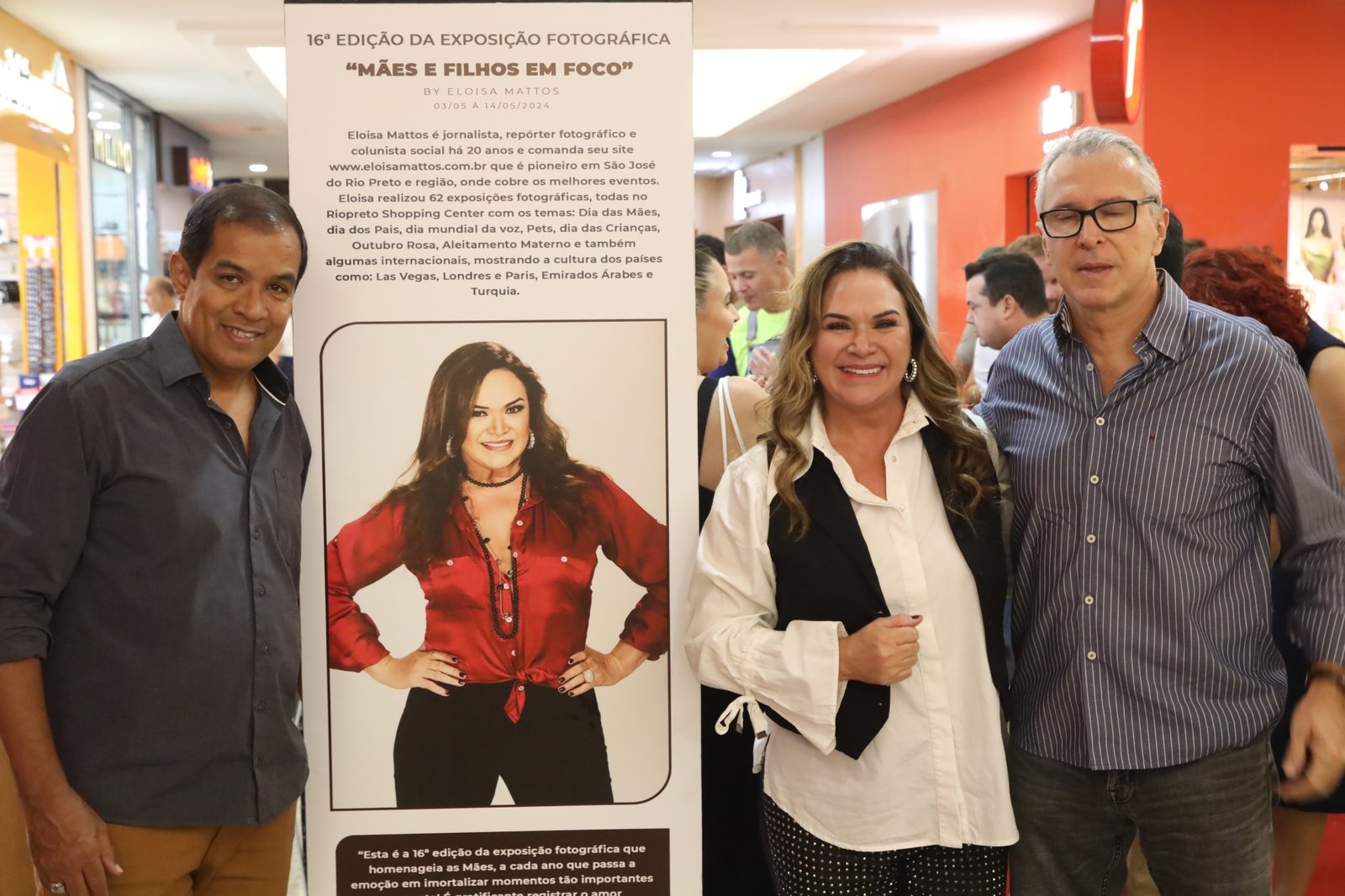 COQUETEL 16ª EDIÇÃO “MÃES E FILHOS EM FOCO” NO RIOPRETO SHOPPING CENTER - Eloisa Mattos