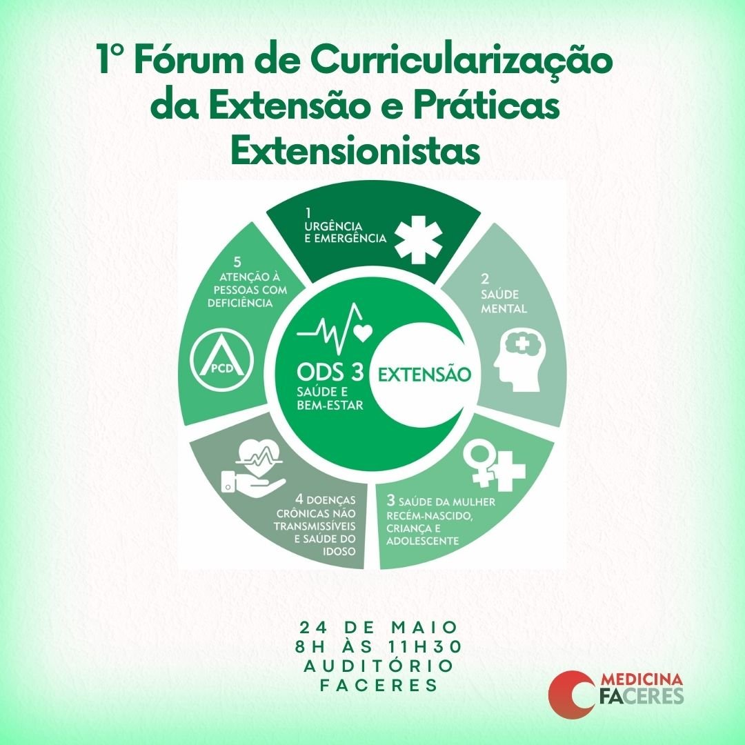 FACERES REALIZA 1º FÓRUM DE CURRICULARIZAÇÃO DA EXTENSÃO E PRÁTICAS EXTENSIONISTAS