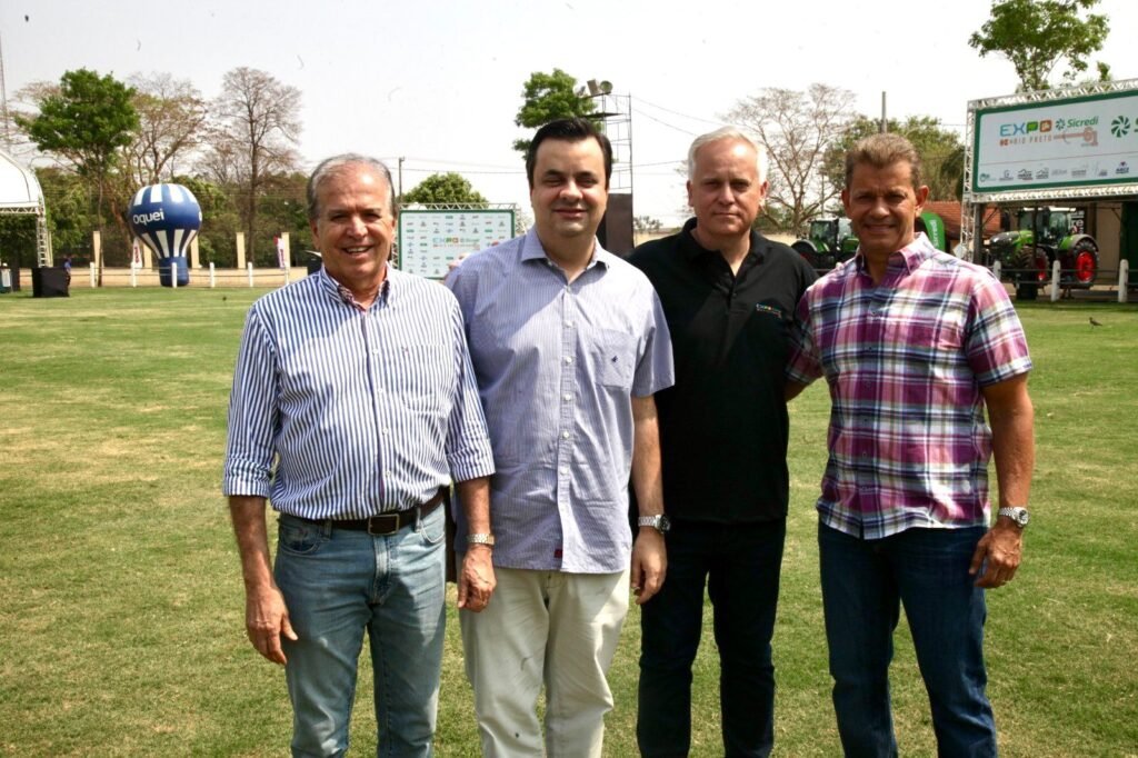 Ministro da Agricultura e Pecuária em Exercício, Roberto Perosa Visita 61 ª Expo Rio Preto Sicredi, no Interior de São Paulo