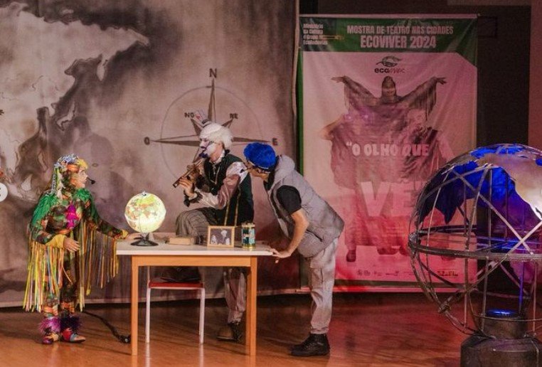 ECOVIVER APRESENTA O ESPETÁCULO TEATRAL “O OLHO QUE TUDO VÊ” EM SÃO JOSÉ DO RIO PRETO, SP