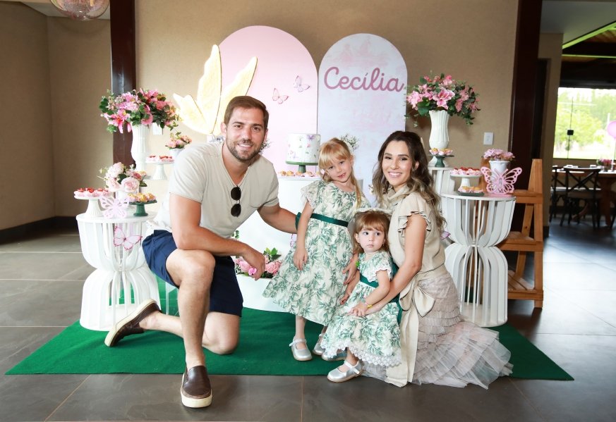 ANIVERSÁRIO DE 2 ANOS DE CECÍLIA ZAFANI ARID – “BORBOLETAS” - Eloisa Mattos