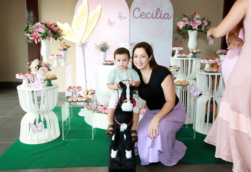 ANIVERSÁRIO DE 2 ANOS DE CECÍLIA ZAFANI ARID – “BORBOLETAS” - Eloisa Mattos