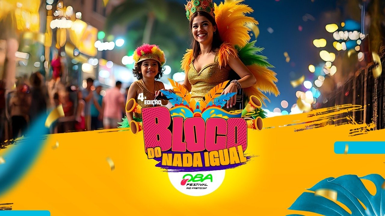 OBA FESTIVAL PROMOVE CARNAVAL INCLUSIVO EM PARCERIA COM INSTITUTO LUCY MONTORO DE RIO PRETO
