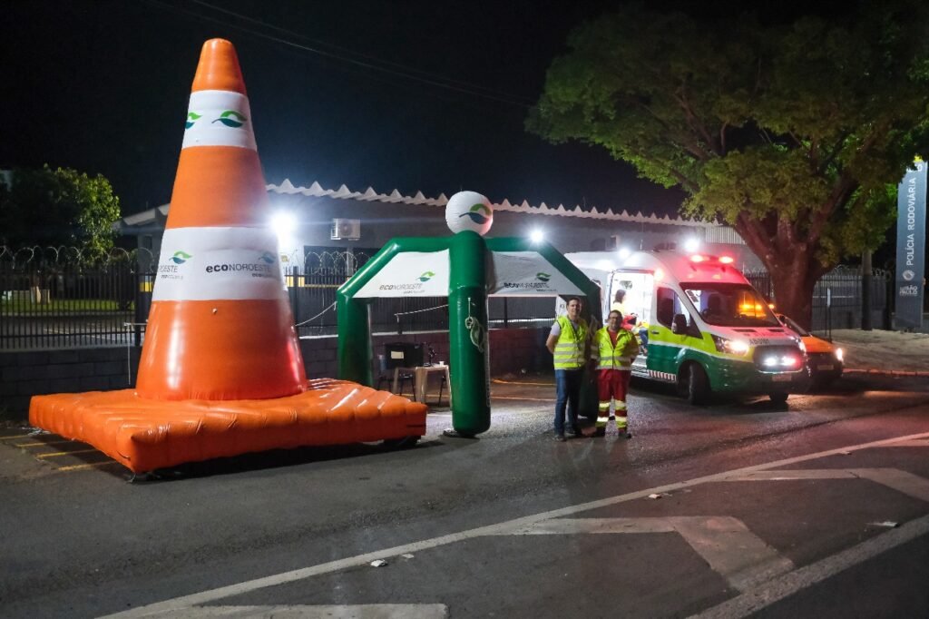 Catanduva Recebe Ação de Segurança  da Econoroeste para Caminhoneiros