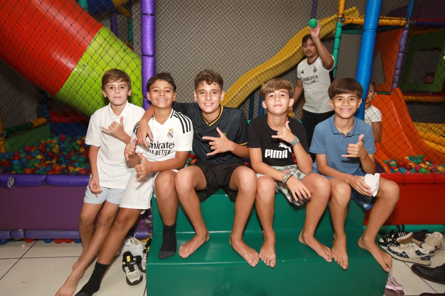 ANIVERSÁRIO DE 12 ANOS DO CRAQUE LUIZ ENZO – “REAL MADRID” - Eloisa Mattos