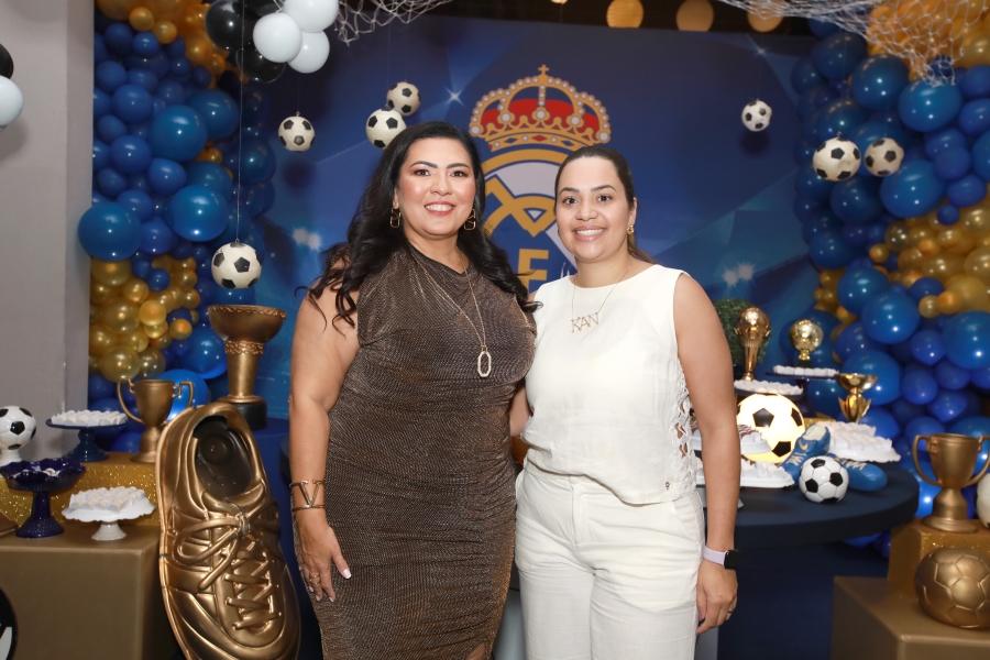 ANIVERSÁRIO DE 12 ANOS DO CRAQUE LUIZ ENZO – “REAL MADRID” - Eloisa Mattos