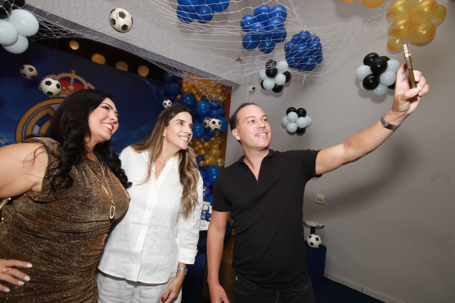 ANIVERSÁRIO DE 12 ANOS DO CRAQUE LUIZ ENZO – “REAL MADRID” - Eloisa Mattos