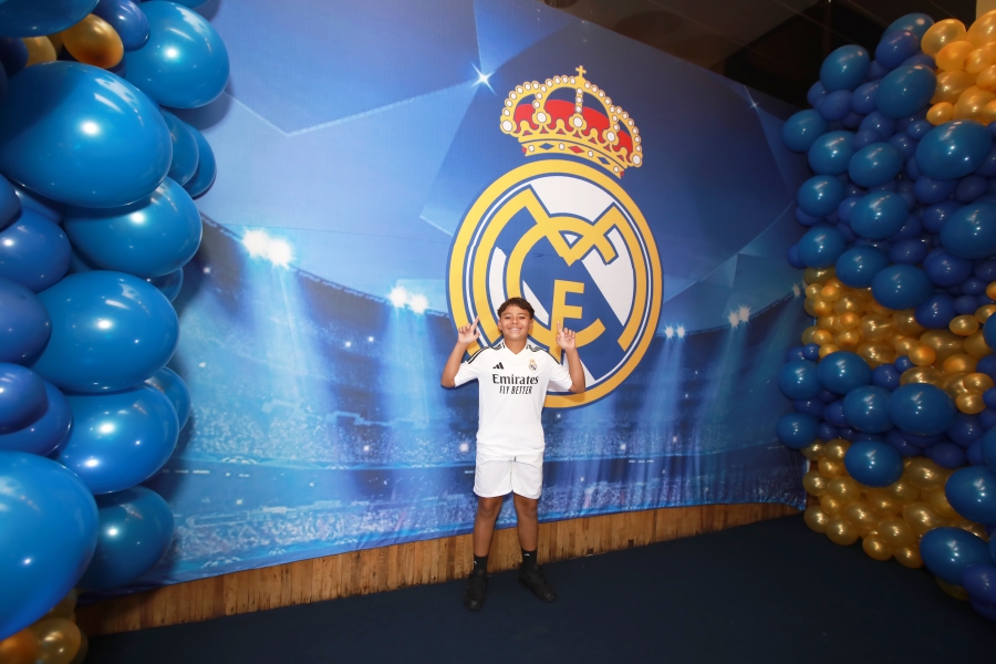 ANIVERSÁRIO DE 12 ANOS DO CRAQUE LUIZ ENZO – “REAL MADRID” - Eloisa Mattos