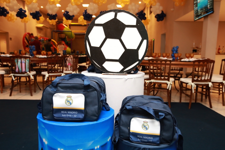 ANIVERSÁRIO DE 12 ANOS DO CRAQUE LUIZ ENZO – “REAL MADRID” - Eloisa Mattos