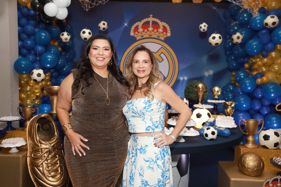 ANIVERSÁRIO DE 12 ANOS DO CRAQUE LUIZ ENZO – “REAL MADRID” - Eloisa Mattos